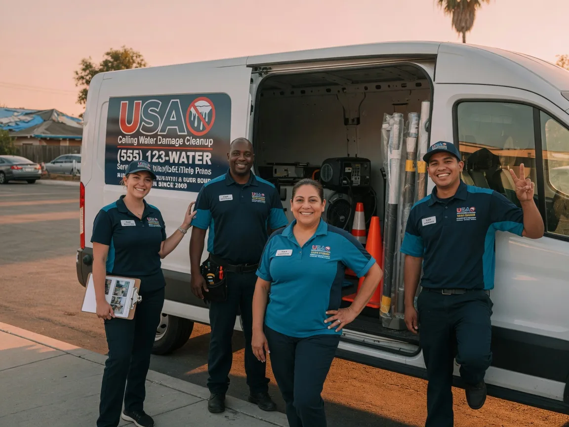 Ceiling Water Damage Restoration company in San Andreas, CA