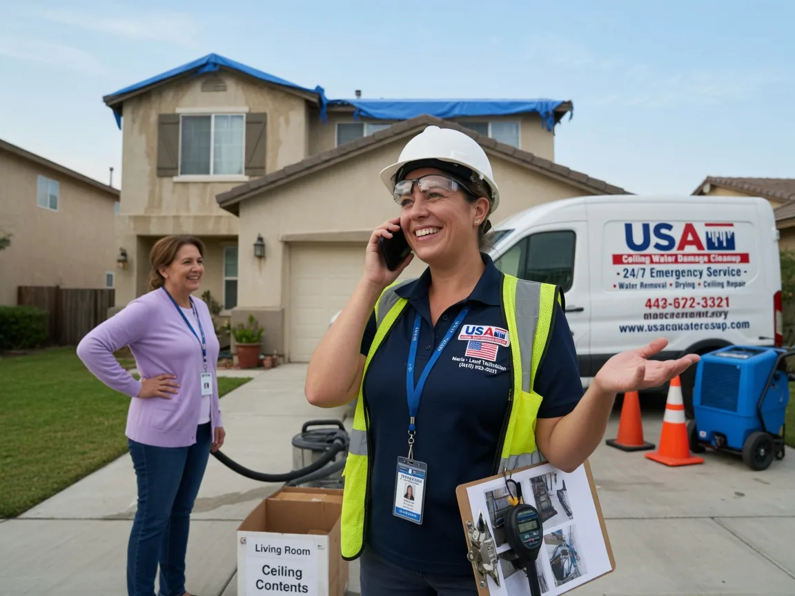 Ceiling Water Damage Restoration San Andreas, CA FAQs